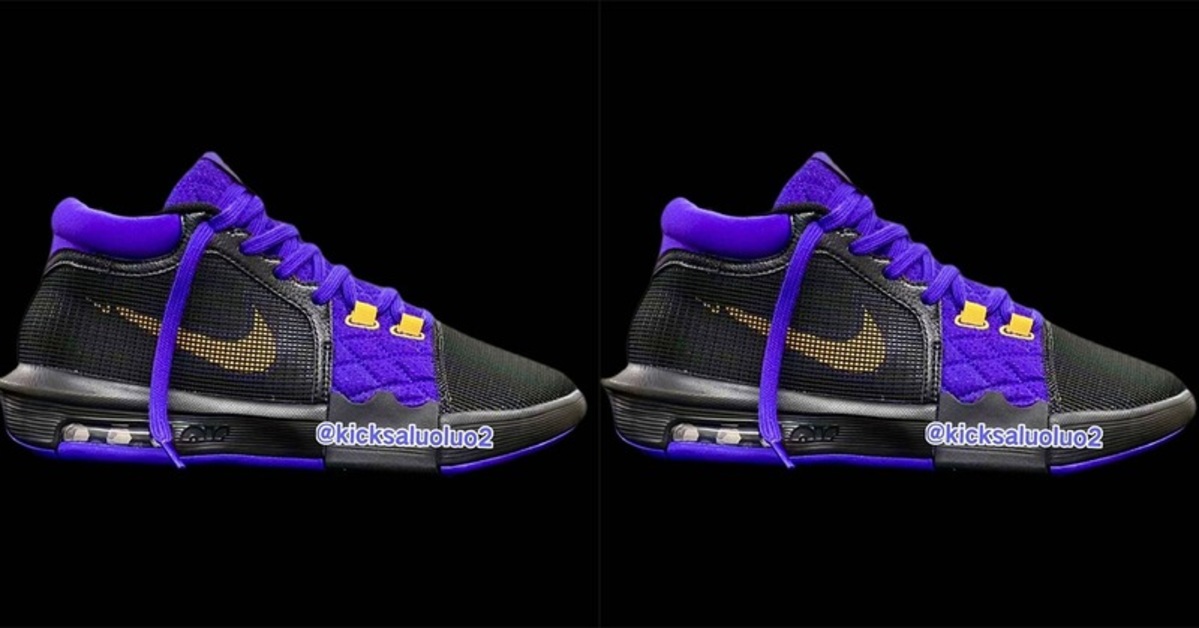Lakers Power on the Court: The Nike LeBron Witness 8 
